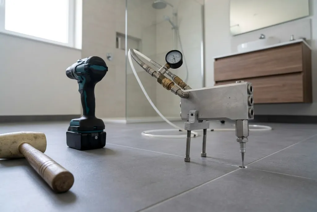 Kitbedrijf Linschoten – holle tegels injecteren
