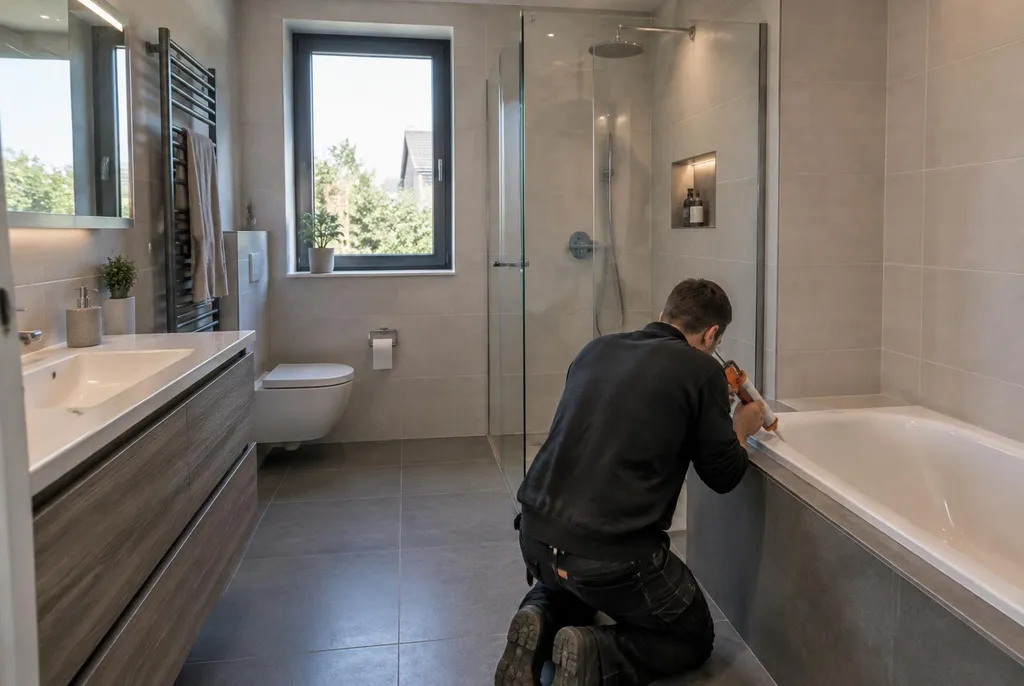 Kitbedrijf Linschoten – badkamer kit vervangen bij de douche